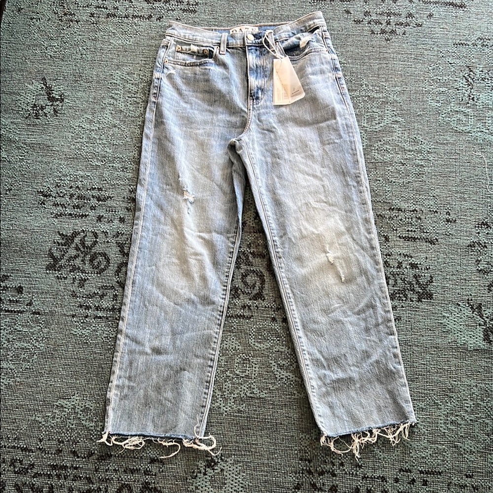 Daze Women's Straight Leg Jeans - Light Blue